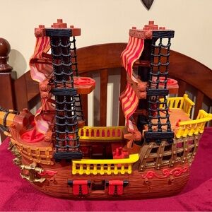 Fisher-Price Colorful Pirate Ship Playset